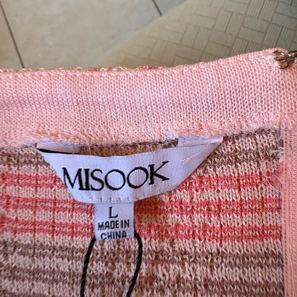 Misook Coral Tweed Dress - Picture 6 of 12